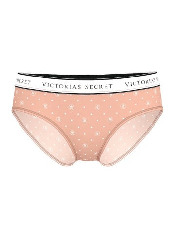 Logo Cotton Hiphugger Panty