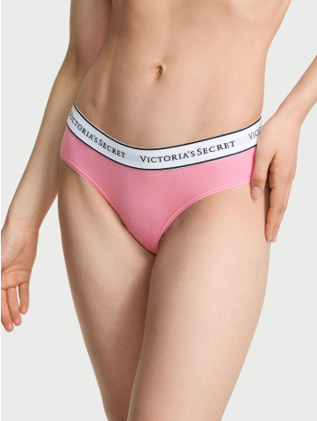 Logo Cotton Hiphugger Panty