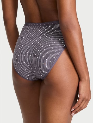 Stretch Cotton High-Leg Brief Panty
