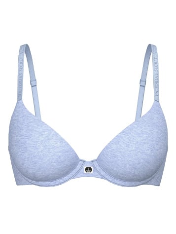 Cotton Logo Hardware Lightly Lined Demi Bra