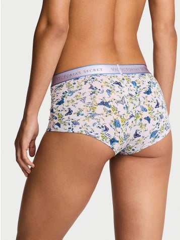 Logo Cotton Boyshort Panty