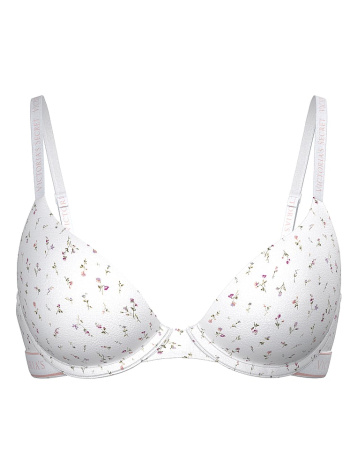 Lightly Lined Cotton Demi Bra