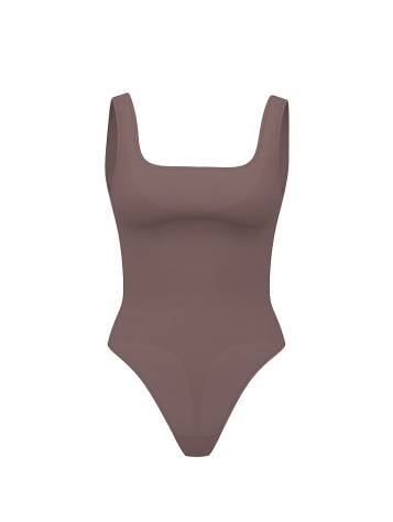 Luxe Contour Square-Neck Bodysuit