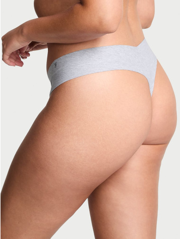 No-Show Cotton Thong Panty