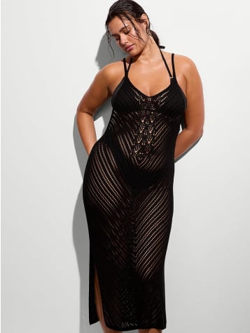 Beachwear Crochet Cover-Up Dress