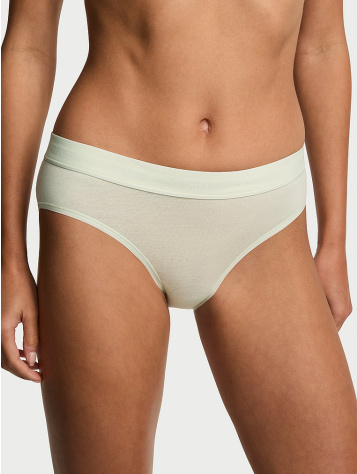 Logo Cotton Hiphugger Panty