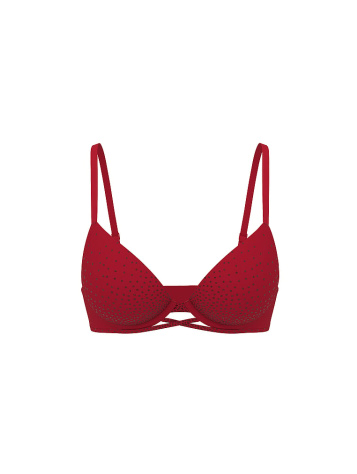 Sparkle Crystal Shine Cradle Push-Up Bra