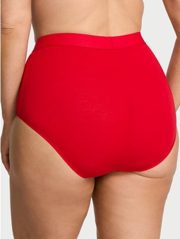 Logo Cotton Shine Patch Modern Brief Panty