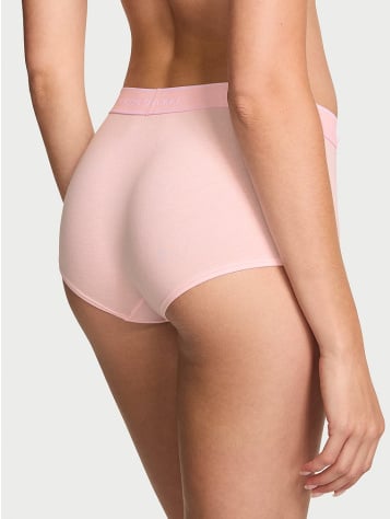 Logo Cotton Boyshort Panty