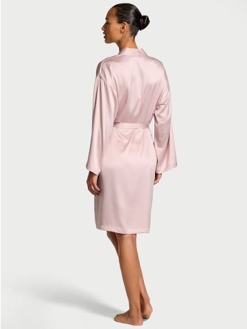 Satin Midi Robe