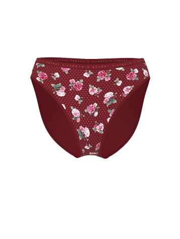 Stretch Cotton High-Leg Brief Panty