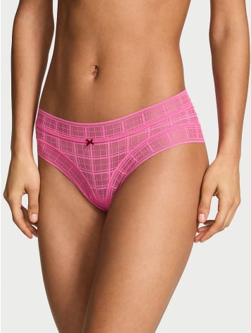 Plaid Lace Cheeky Panty