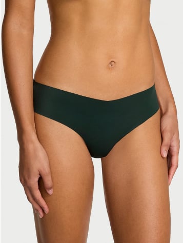 No-Show Plaid Mesh Thong Panty