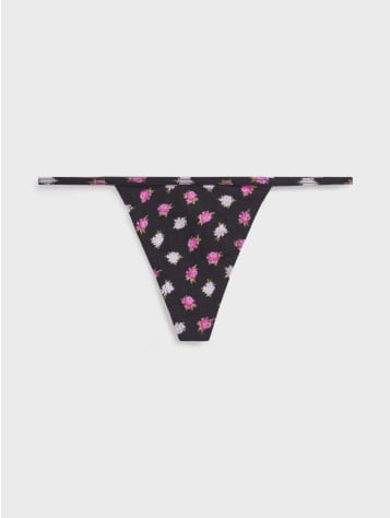Stretch Cotton V-String Panty