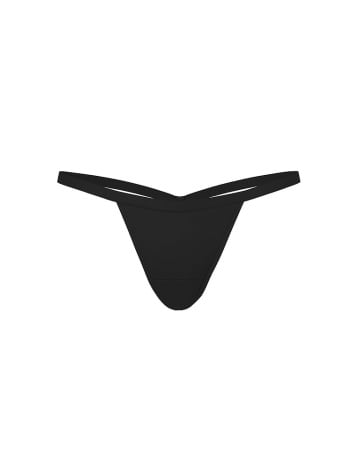 Sparkle Crystal Bow V-String Panty