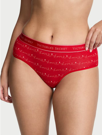 Logo Cotton Hiphugger Panty