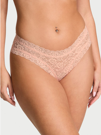 Lace Strappy-Back Cheeky Panty