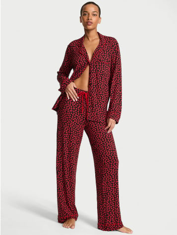 Modal Soft Long Pajama Set