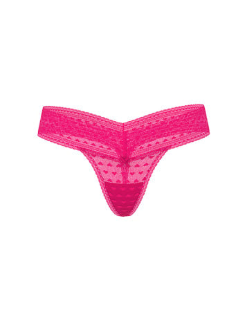 Heart Lace Thong Panty