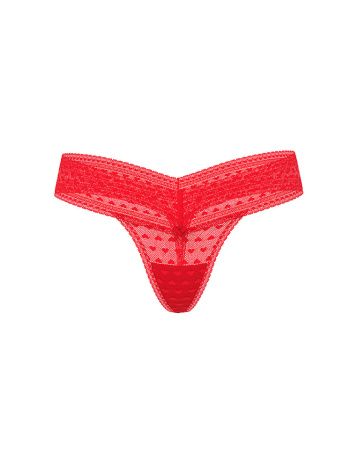 Heart Lace Thong Panty