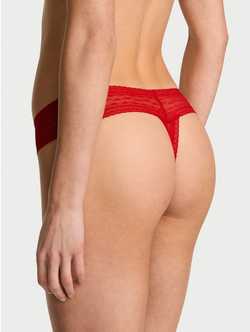 Heart Lace Thong Panty