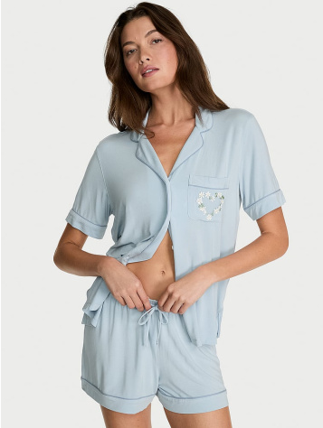 Sosoft™ Modal Daisy Short Pajama Set