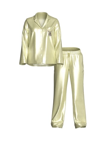 Signature Satin Long Pajama Set