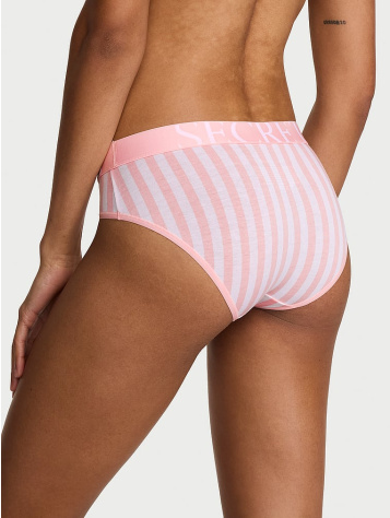 Exploded Logo Cotton Hiphugger Panty