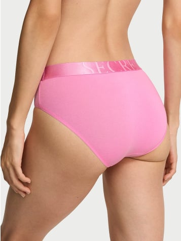 Exploded Logo Cotton Hiphugger Panty