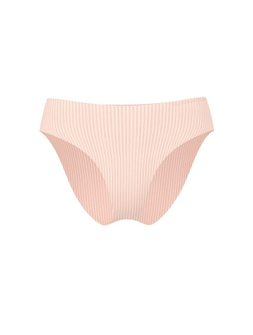 Body By Victoria Flex Shadow Stripe Mid-Rise Bikini Panty