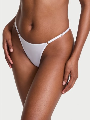 Smooth High-Leg Adjustable V-String Panty