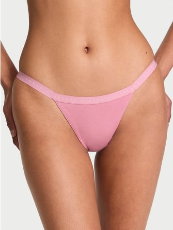 Stretch Cotton V-String Panty