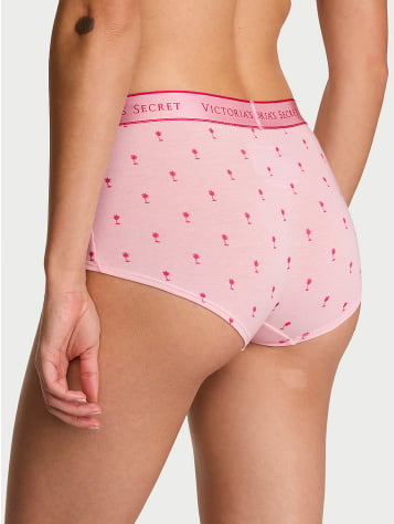 Logo Cotton Boyshort Panty