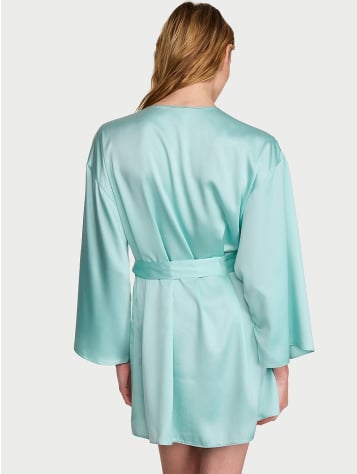 Satin Short Robe