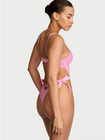Wicked Unlined Lace Teddy