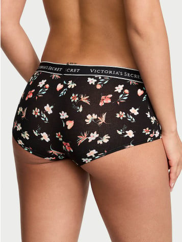 Logo Cotton Boyshort Panty