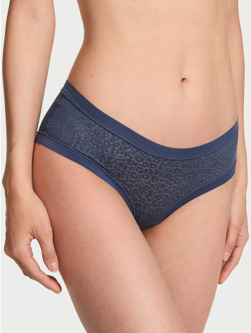 No-Show Leopard Lace Cheeky Panty