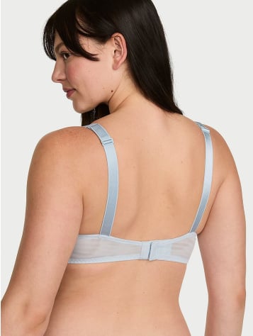 Shine Strap Lace Push-Up Bra